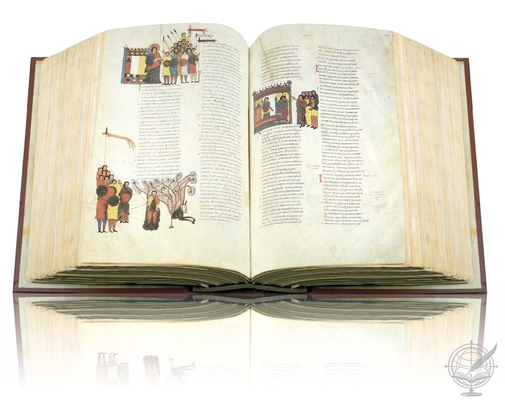 Open facsimile book of the Visigothic Mozarabic Bible of San Isidoro de León (Archivo Capitular de la Real Colegiata de San Isidoro de León, number 2)